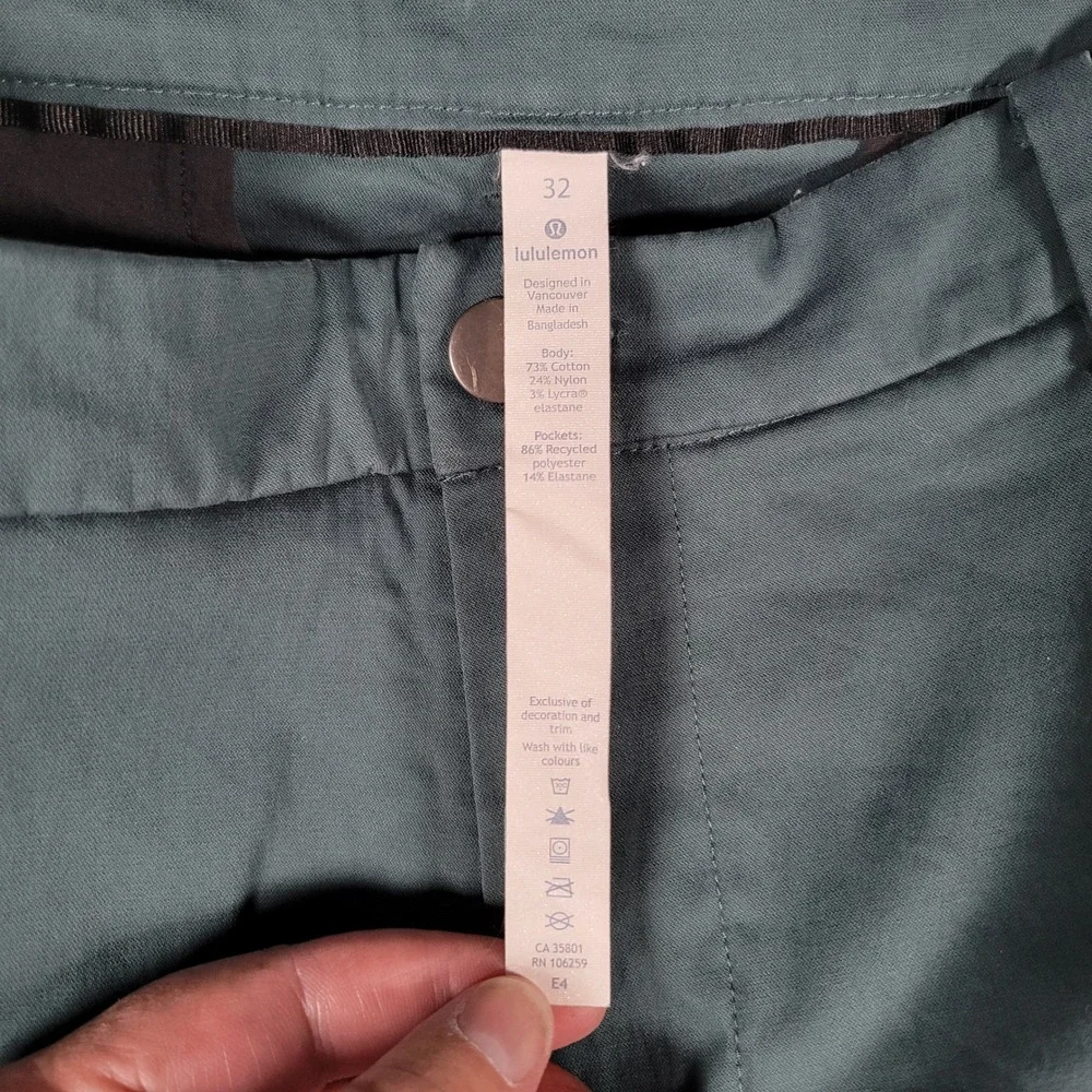lululemon athletica commission shorts